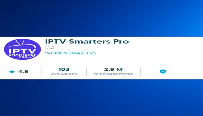 IPTV Smarters Pro pour pc windows