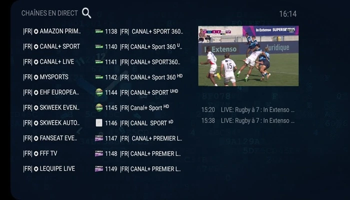 Ajouter un abonnement IPTV