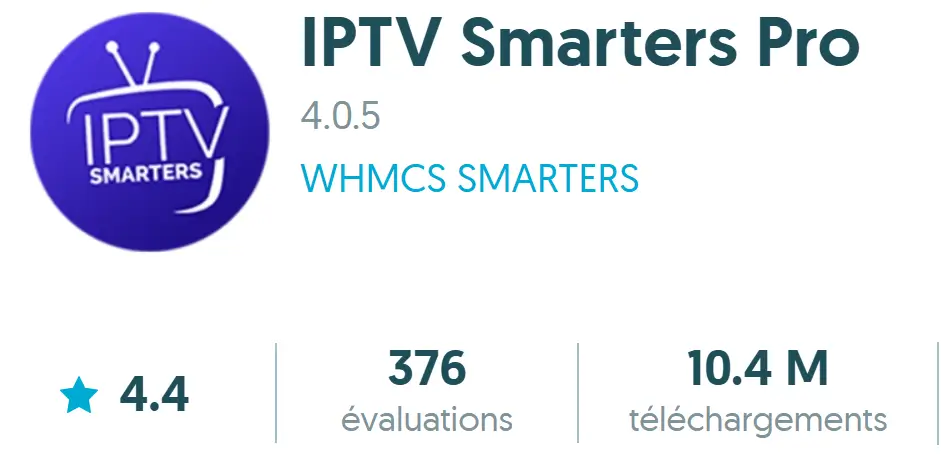 Télécharger IPTV Smarters Pro