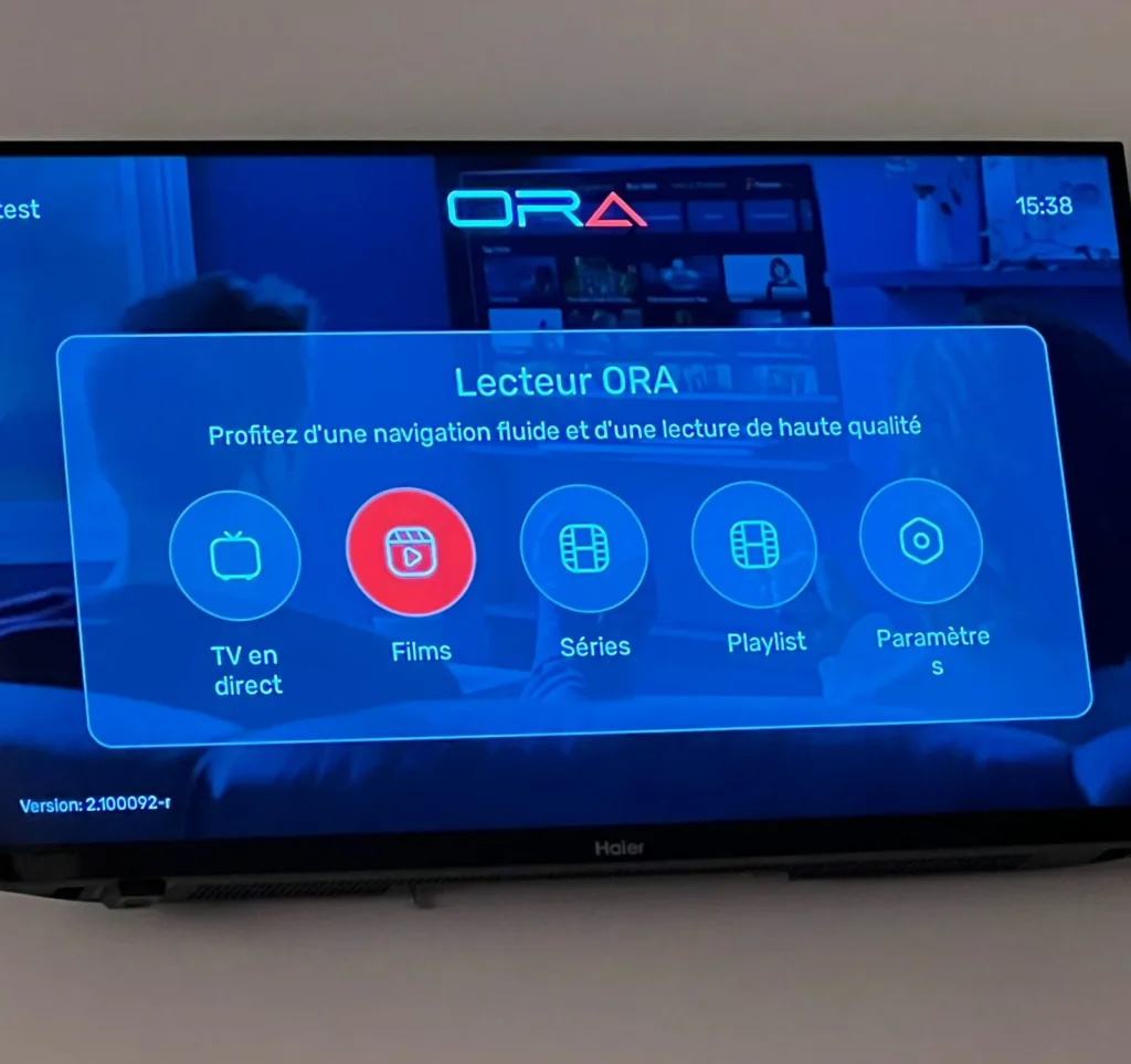 Chargement de contenus, les films, séries et chaînes