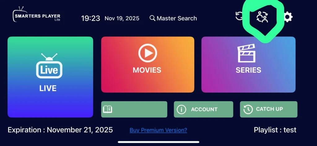 remplacer la playlist IPTV