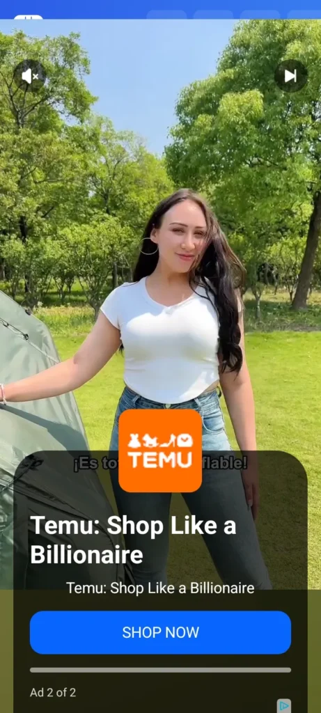 grand nombre de publicités