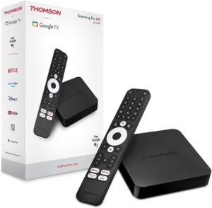 THOMSON Google TV Streaming Box 240, 4K UHD