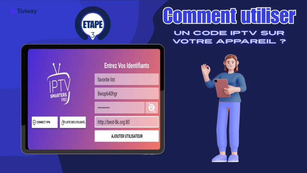 Ajouter playlist via Xtream Codes