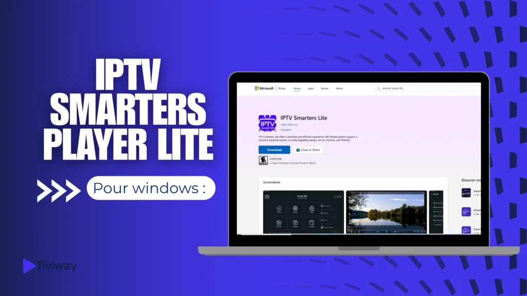 iptv smarters player lite pour Windows