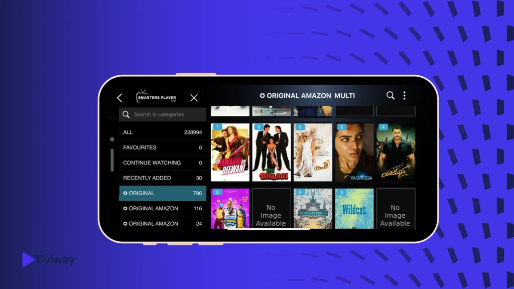 contenu iptv sur iOS