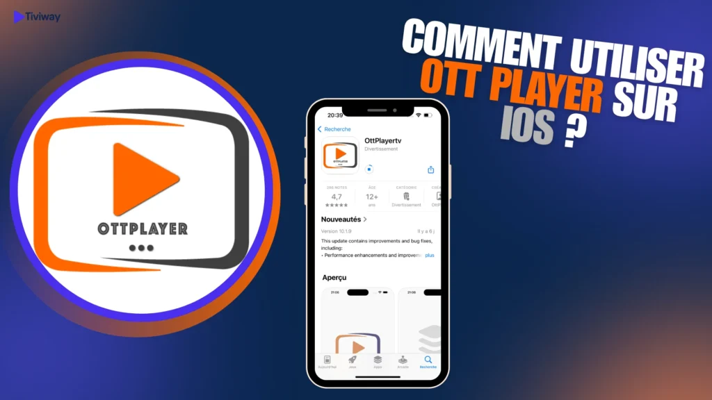 OTT Player pour iOS