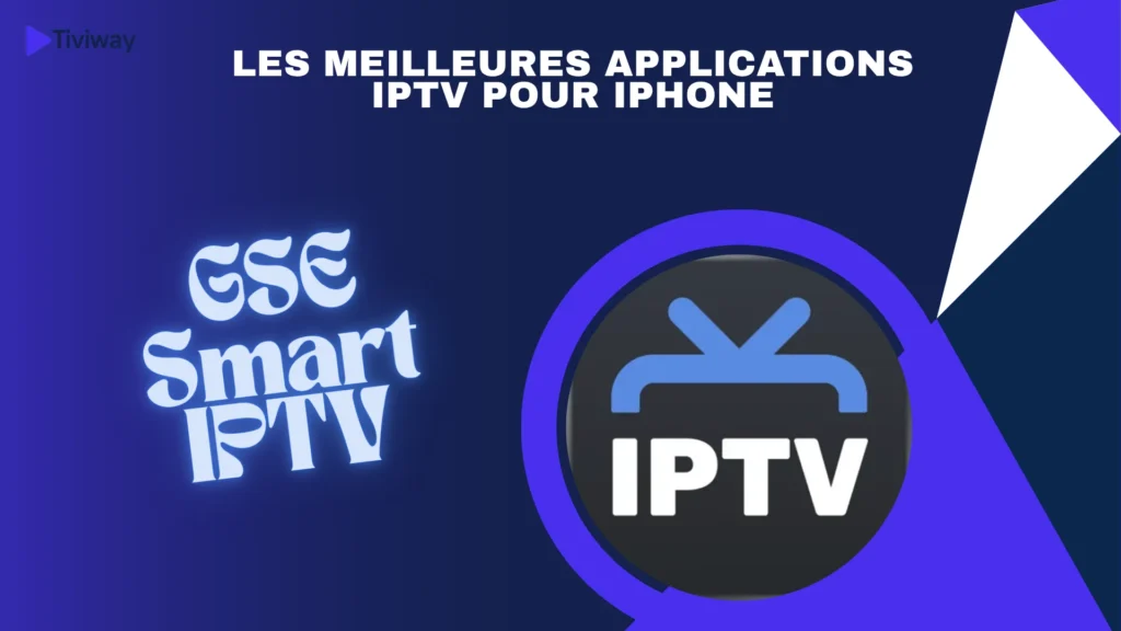 GSE Smart IPTV est une application iptv iPhone avec une lecture excellente