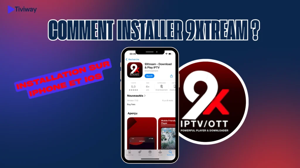 9Xtream pour iOS
