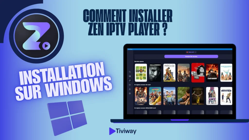 regarder les chaînes sur Windows